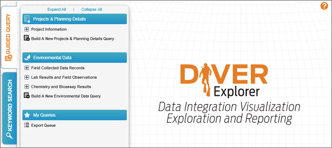 DIVER Explorer Query Tool